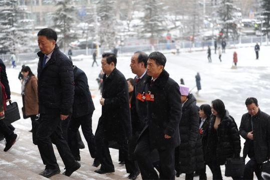 甘肃省第十三届人民代表大会第三次会议开幕式