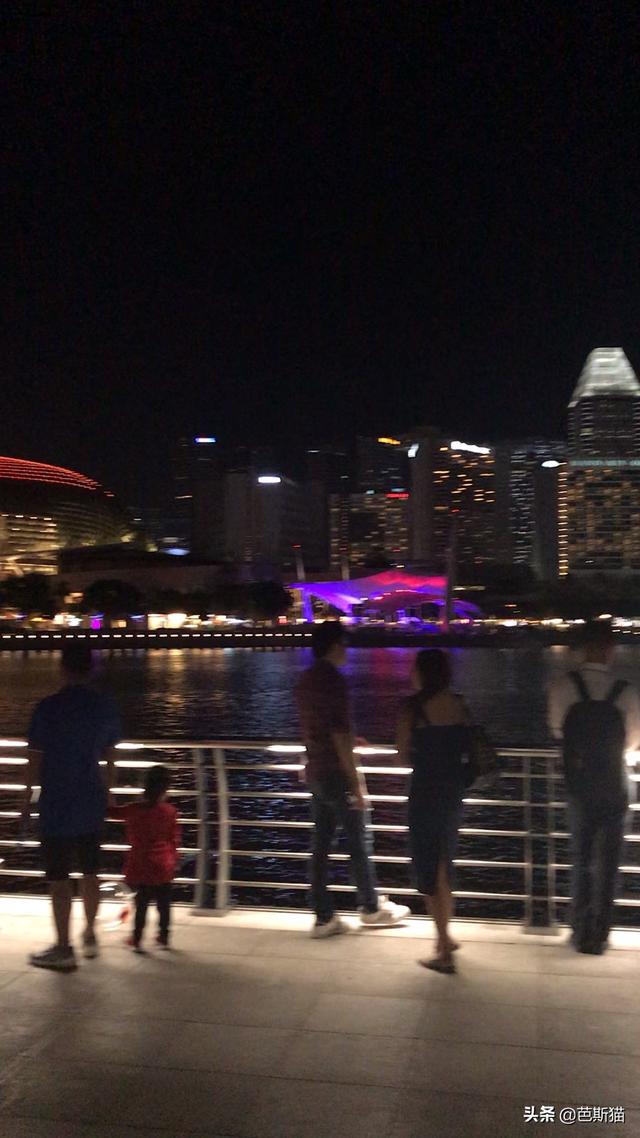 新加坡的春节夜晚