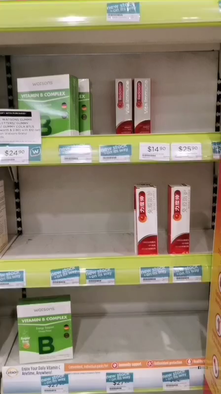 新加坡人民抢购泡腾片