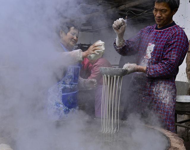 简简单单的山芋粉，勾勒出安庆人记忆中的年味
