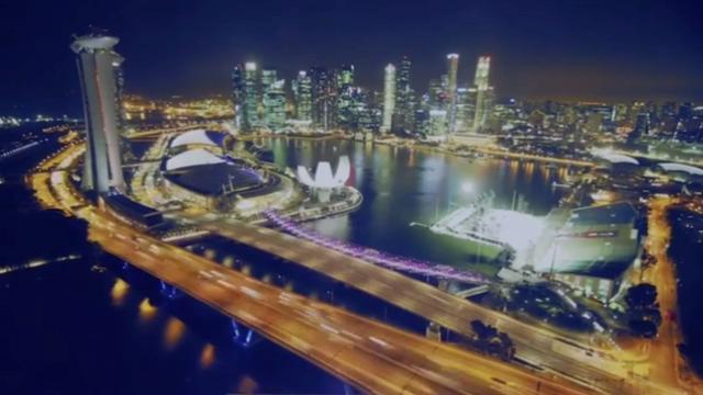 3分钟带你欣赏美丽的港口城市新加坡
