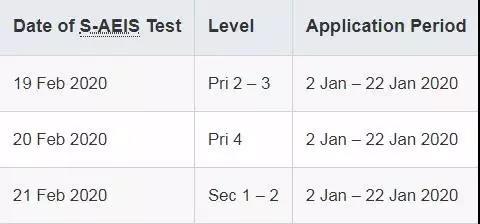 2020年新加坡S-AEIS考试将开考，2类考生将无法如期参加考试