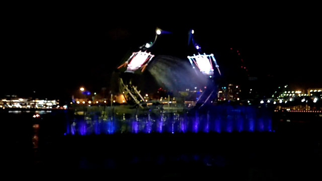 新加坡圣淘沙，仙鹤芭蕾，