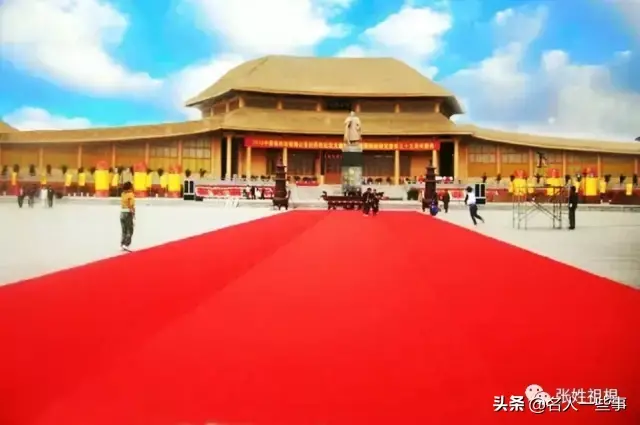 中华张姓始祖挥公陵园，公园占地1000余亩
