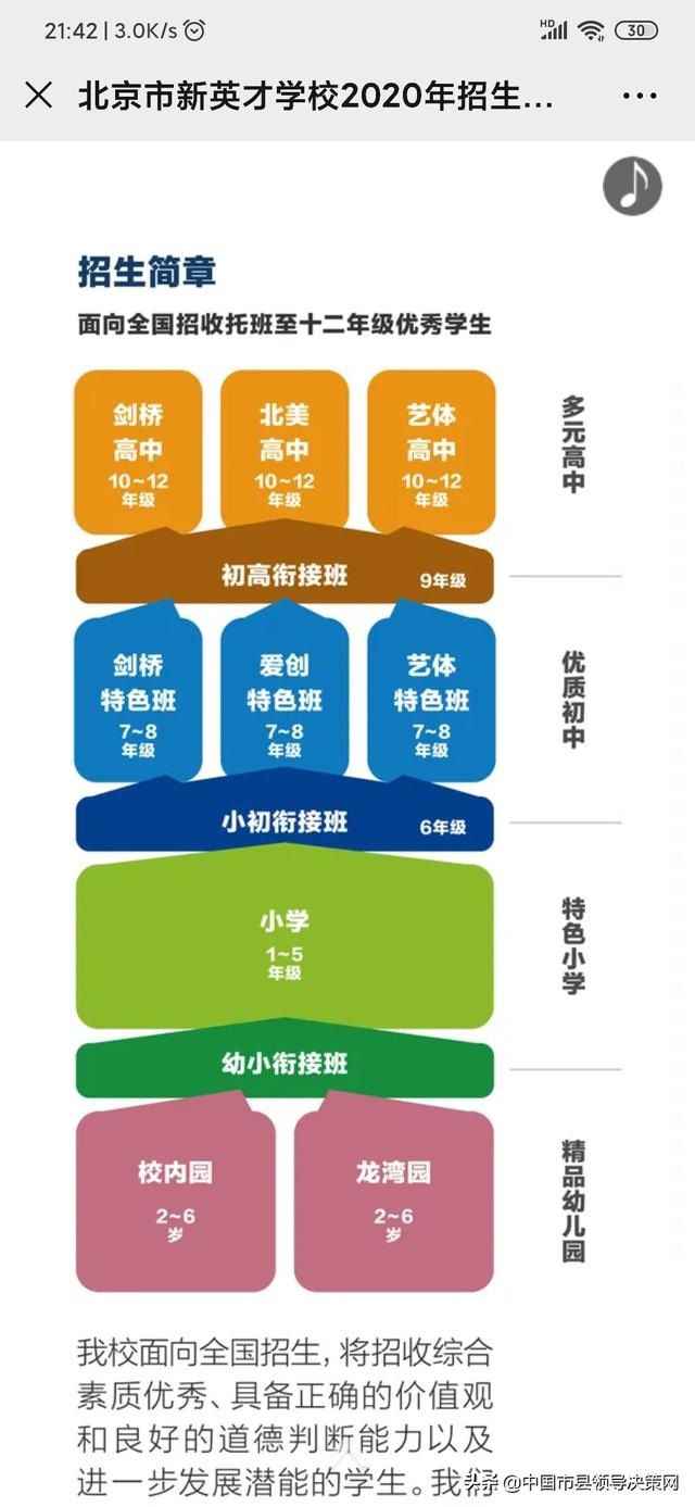 奋进中的北京新英才学校