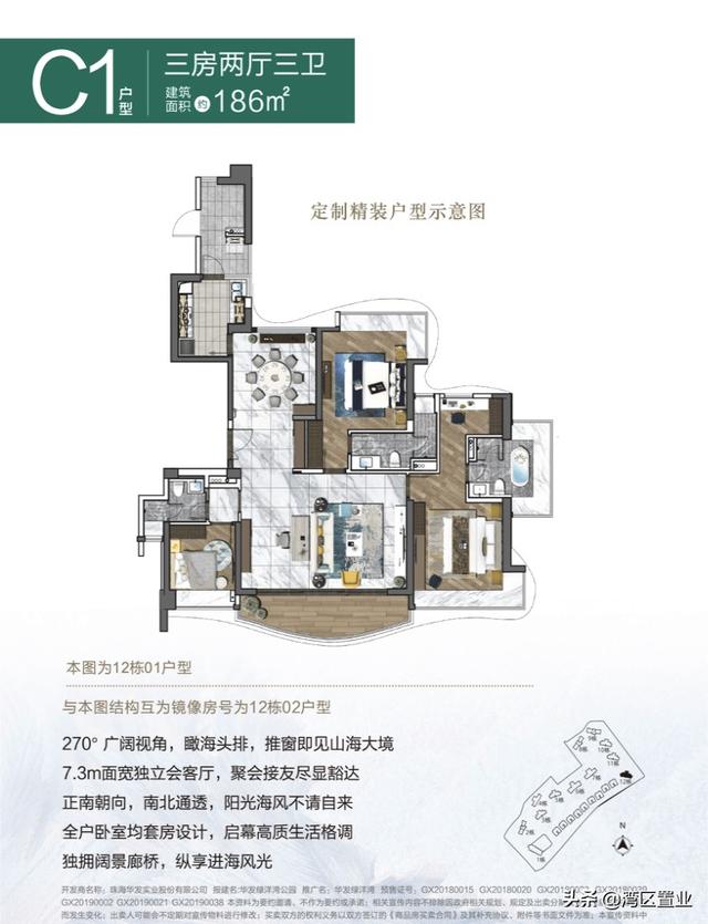 2019年度典型楼盘，唐家湾华发绿洋湾，集教育医疗娱乐浪漫为一体