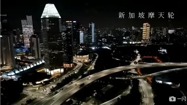 新加坡大大的摩天轮