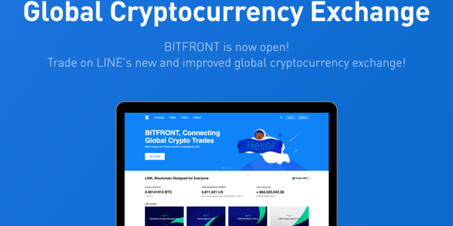 LINE的新加坡交易所BITBOX关闭。旗下新交易所BITFRONT在美上线