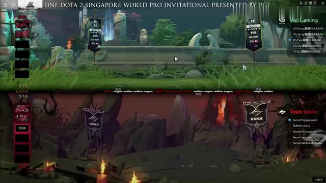 《DOTA2》20191221 430 龙神核桃解说新加坡职业邀请赛1