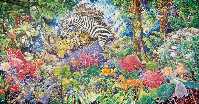 央美才女的钢笔素描画，精细到让人震惊又害怕