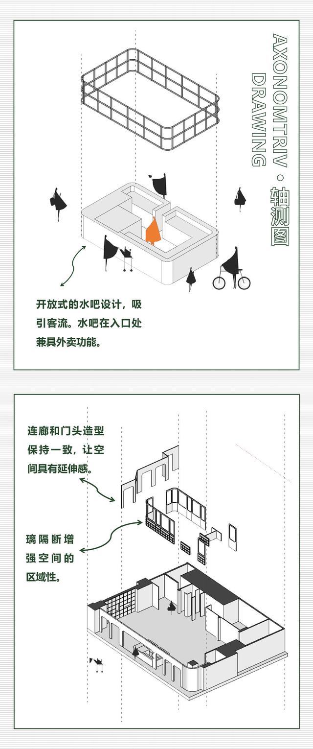 308㎡复古橄榄绿餐厅，邂逅那撩人的别样