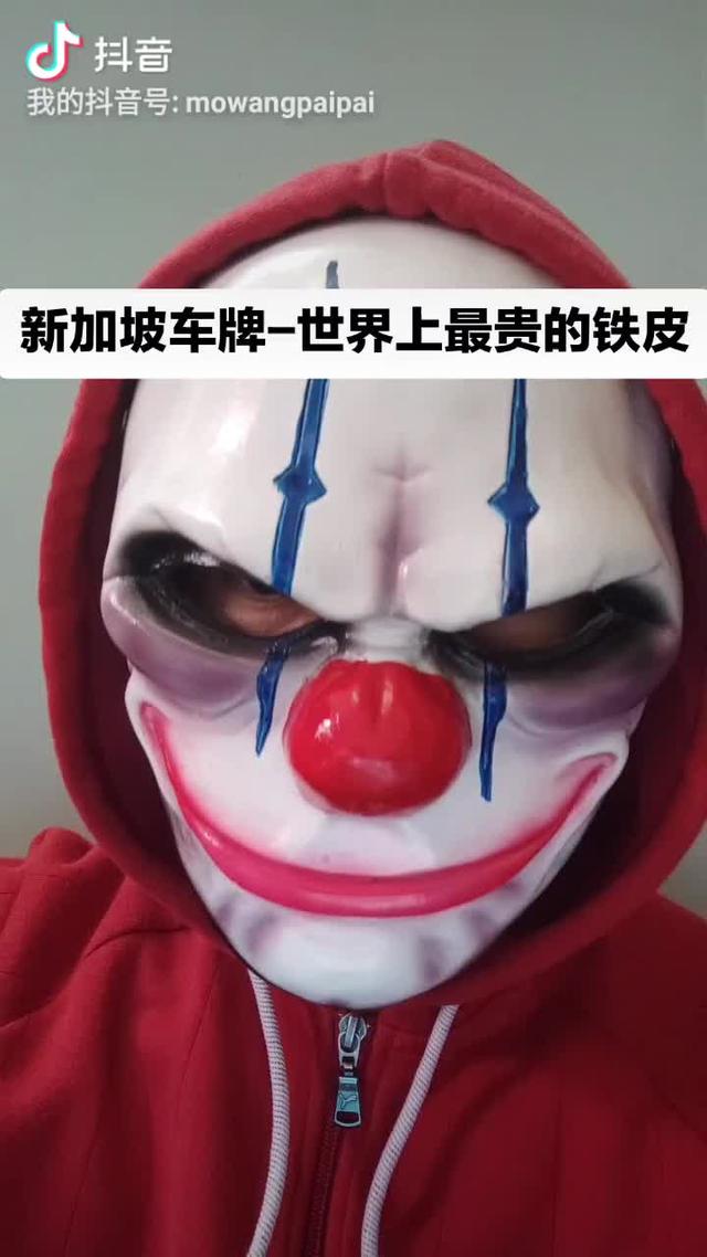 新加坡车牌-世界上最贵的铁皮