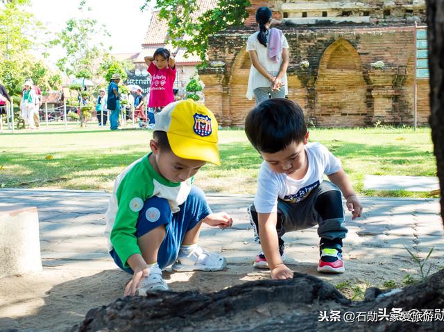 古城里的游人与建筑 泰国大城图片游记完结篇（原创旅游高清图）