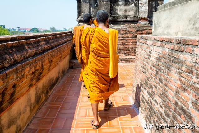 古城里的游人与建筑 泰国大城图片游记完结篇（原创旅游高清图）