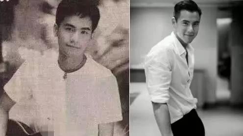 张震岳年轻时竟撞脸彭于晏，岁月到底对你做了什么