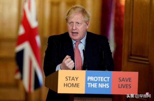 英国首相约翰逊确诊感染冠病