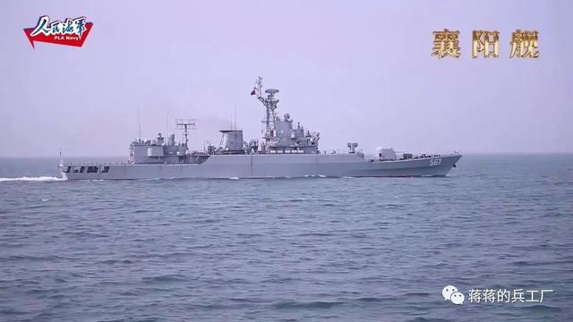 “湖北籍”军舰为湖北加油，分4种型号，劳苦功高