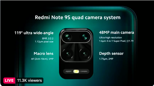 Redmi Note 9S 多国发布，售价1270元人民币起