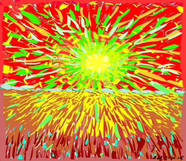 决战2020年——色彩抽象主义绘画沙龙展（总二）
