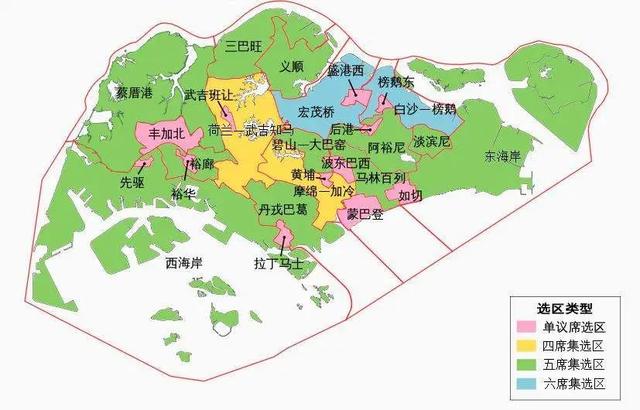 地理地图: 新加坡!