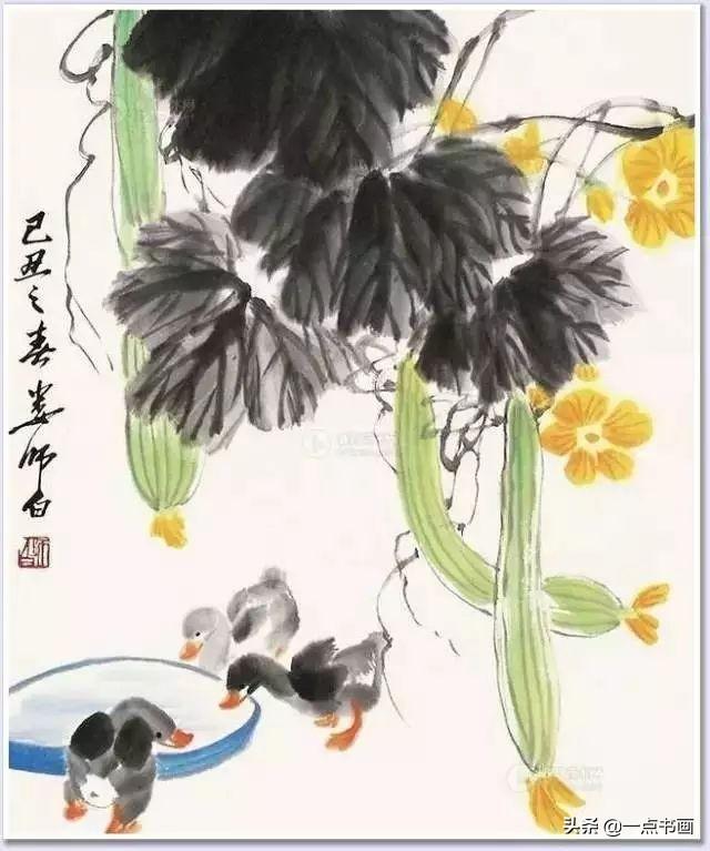 齐白石最得意的学生，教你绘画技巧