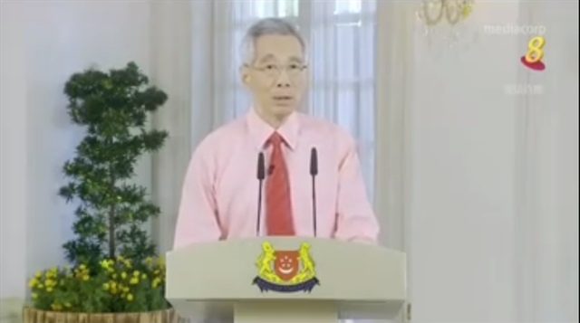 新加坡关闭非必要工作场所，李显龙呼吁民众尽可能留在家