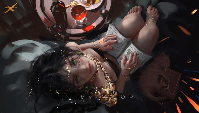 光影运用十分出色的一组插画欣赏！来自多位插画大佬的精美之作！