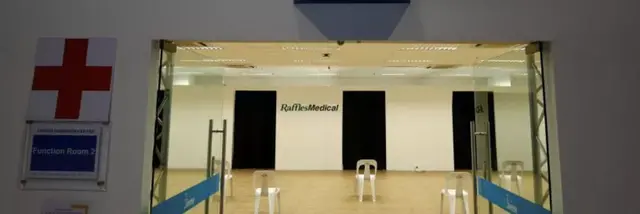 快来看看新加坡“第二座方舱”医院长啥样！机器人送餐