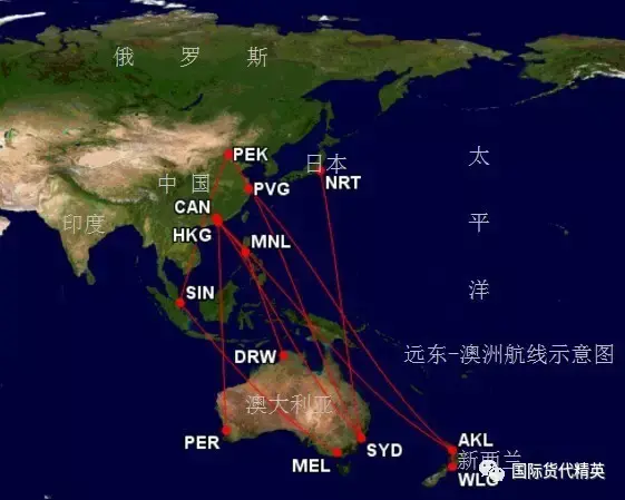 全球10大主要国际航空线精解（图文对照）