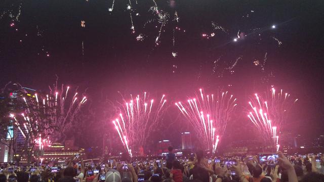 新加坡夜晚最美烟火盛会～国庆大典2020