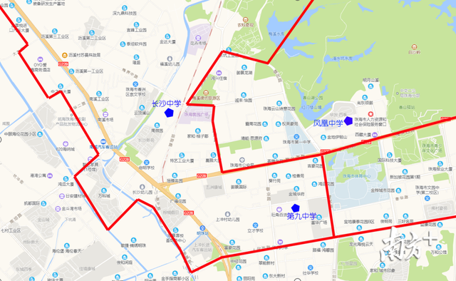 文园、九中学区大调整！尚雅苑、绿怡居拟纳入凤凰中学学区