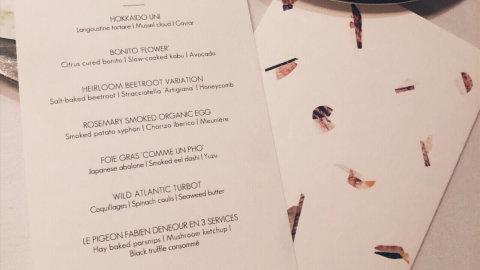 新加坡米其林二星餐厅Odette体验