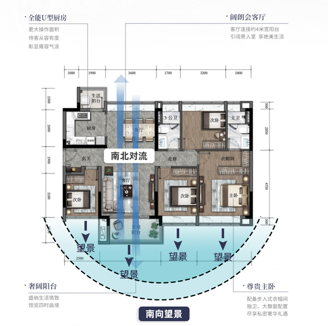 稀缺！区府旁+咬合复式，全广州仅此一家