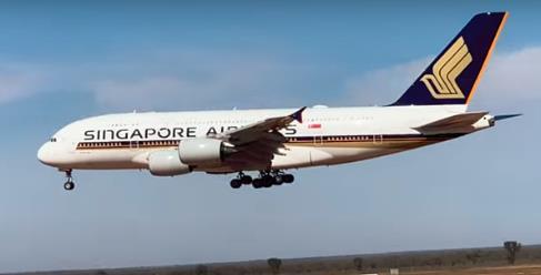 新加坡航空4架A380客机将长期存放在沙漠飞机仓库