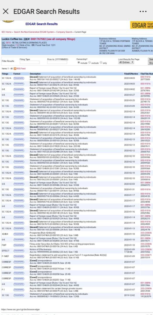 瑞幸咖啡23条公告：孤松资本零持股，多基金买可转债及看涨期权