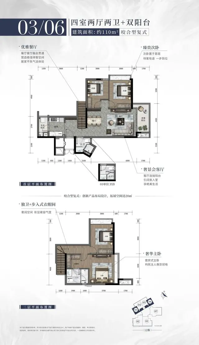 稀缺！区府旁+咬合复式，全广州仅此一家