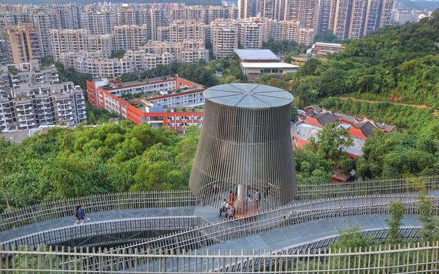 中国最美步道，由新加坡设计师设计，漫步城市森林上空幸福感极强