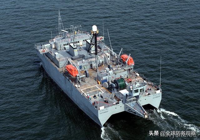 美军间谍船南海阴魂不散，英国海洋调查船来凑热闹，专家：好搭档