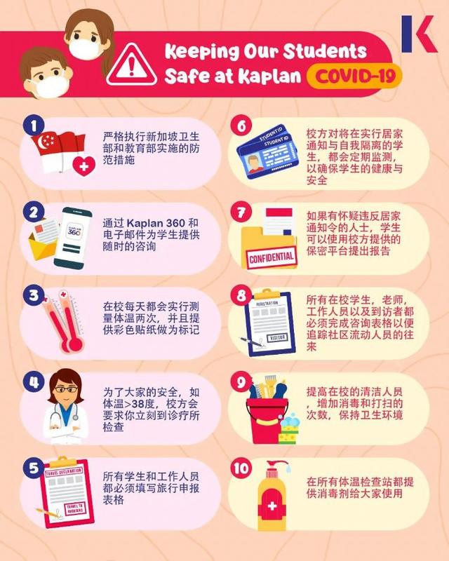 非常时期，Kaplan新加坡与师生共进退！