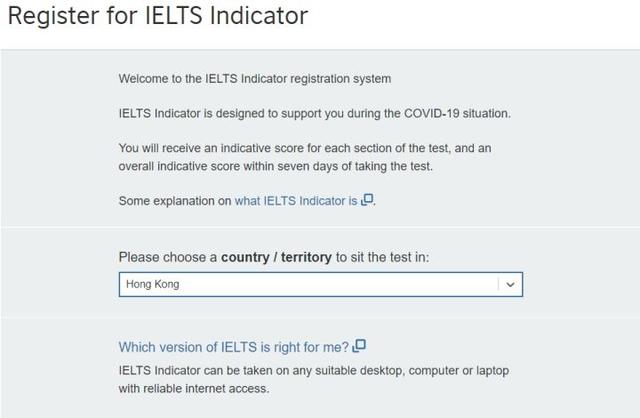 刚刚！ IELTS Indicator正式开放预约！目前可考的地区有这些...