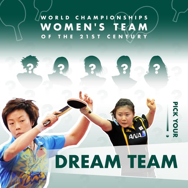 国际乒联评选女团梦之队，国乒7人上榜，刘诗雯意外入选