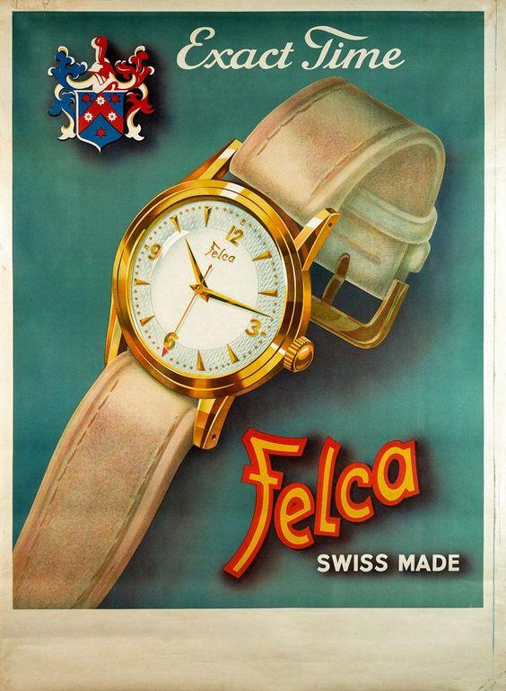 阿国说手表-消逝的钟表品牌之Felca