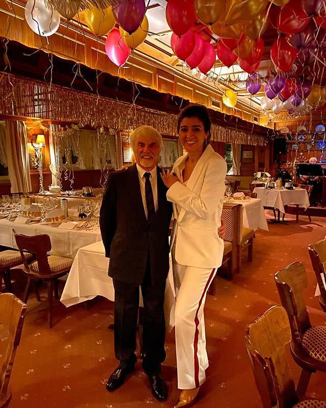 F1前CEO在巴西躲疫情，近90岁终要盼到儿子，第三任妻今夏生娃