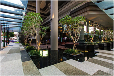 绿色建筑白金奖案例分析——新加坡花园酒店