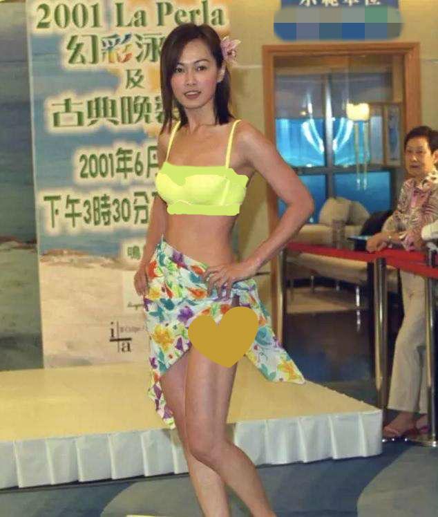 46岁姚莹莹穿紧身裙显凹凸感，曾穿泳装秀身材，还代言瘦身产品