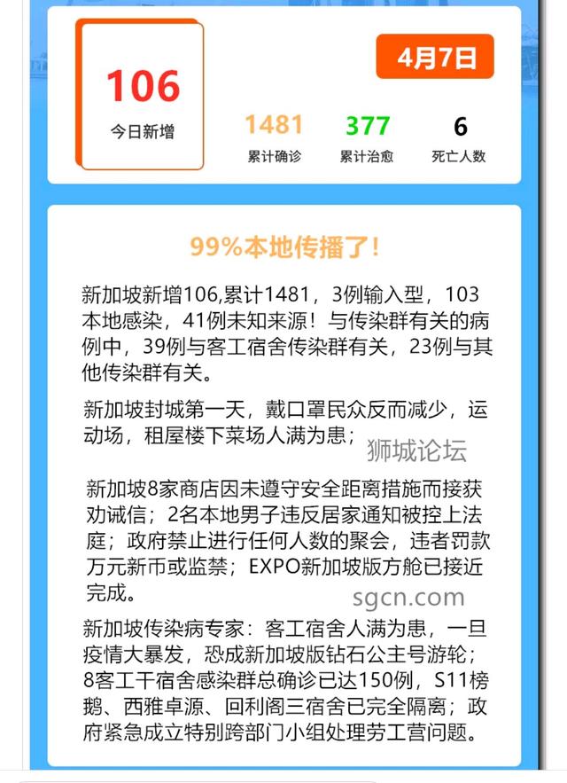 新加坡封国第一天
