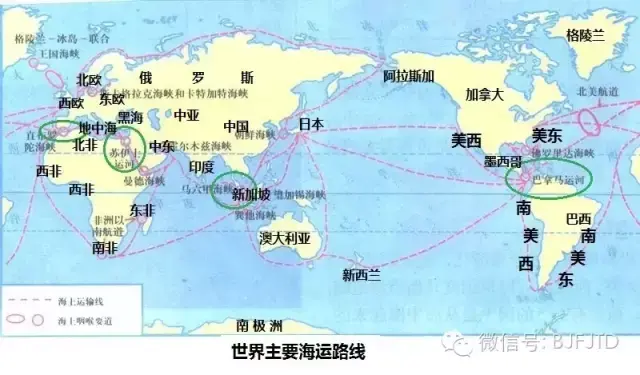 全球149个基本港和22条航线一网打尽（收藏）