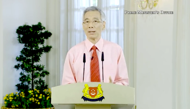 新加坡封城？李显龙：关闭学校和工作场所一个月