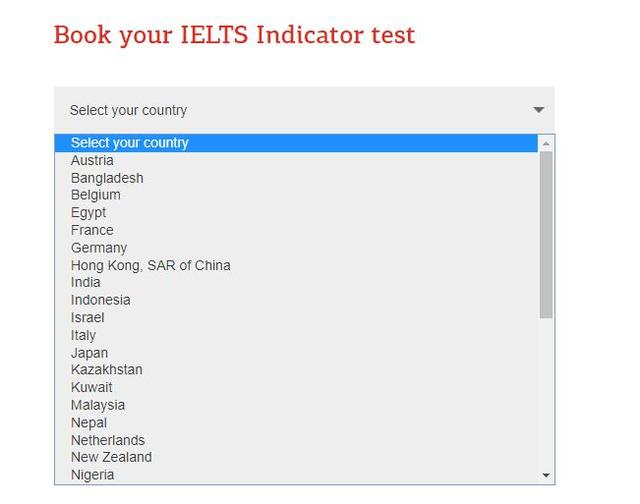 刚刚！ IELTS Indicator正式开放预约！目前可考的地区有这些...