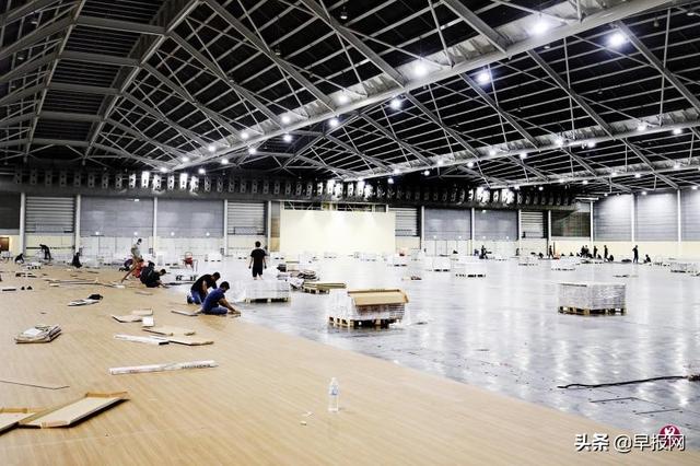 保障医院运作能力 新加坡“方舱设施”让轻症患者出院后继续隔离